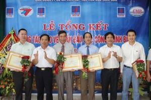 Tổng kết phong trào thi đua trên công trường LHD Nghi Sơn
