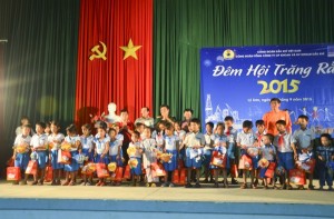 ​PV Drilling mang Trung thu 2015 đến trẻ em đảo Lý Sơn