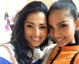 Những hình ảnh mới nhất của Trương Thị May tại Miss Universe 2013