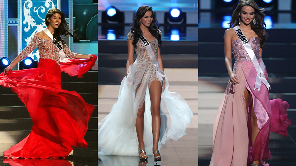 Người đẹp Miss Universe 2013 lộng lẫy trong trang phục dạ hội