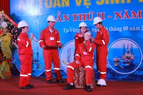 PV Drilling tổ chức thành công hội thi An toàn vệ sinh viên
