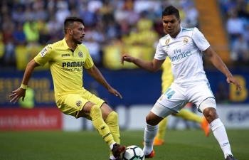 Xem trực tiếp bóng đá Villarreal vs Real Madrid (La Liga), 3h30 ngày 4/1