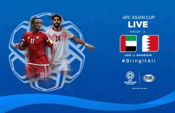 Trực tiếp bóng đá UAE 1 - 1 Bahrain: Bàn thắng may mắn của đội chủ nhà