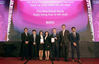 BIDV - “Ngân hàng Bán lẻ tốt nhất Việt Nam” 5 năm liên tiếp