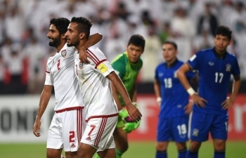 Xem trực tiếp bóng đá UAE vs Thái Lan ở đâu?