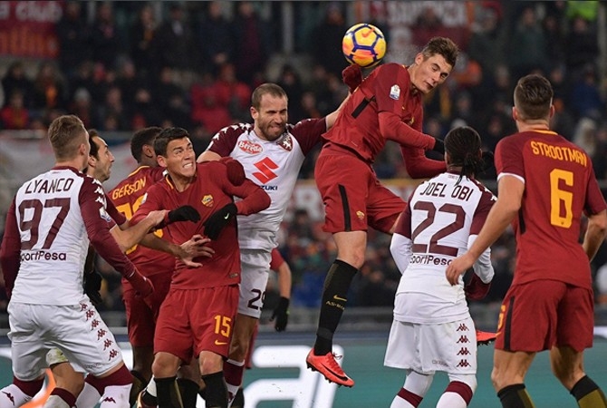 Xem trực tiếp bóng đá AS Roma vs Torino (SERIE A), 21h ngày 19/1