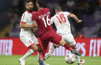 Xem trực tiếp bóng đá Qatar vs Iraq (Asian Cup 2019), 23h ngày 22/1