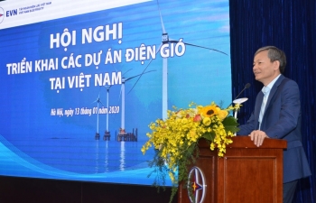 EVN tổ chức hội nghị với các nhà đầu tư điện gió tại Việt Nam