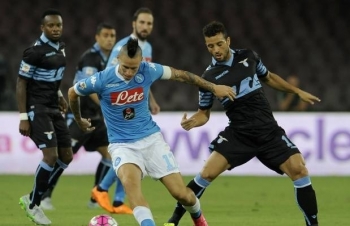 Link xem trực tiếp Napoli vs Lazio (Cup QG Ý), 2h45 ngày 22/1