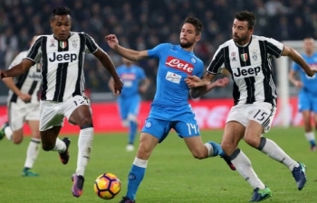 Link xem trực tiếp Napoli vs Juventus (Serie A), 2h45 ngày 27/1