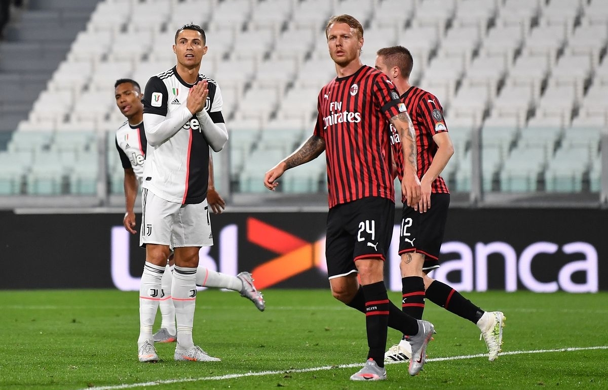 Kênh xem trực tiếp AC Milan vs Juventus, vòng 16 Serie A 2020-2021