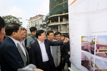 Phó Thủ tướng Trịnh Đình Dũng kiểm tra việc thực hiện quy hoạch phát triển Thủ đô
