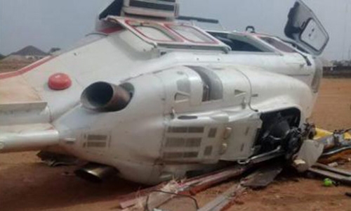 Phó tổng thống Nigeria thoát chết khi máy bay lao xuống đất