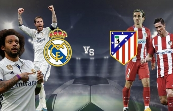 Link xem trực tiếp bóng đá Atletico Madrid vs Real Madrid (La Liga), 22h15 ngày 9/2