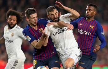 Link xem trực tiếp Real Madrid vs Barcelona (Cup Nhà vua TBN), 3h ngày 28/2