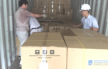 VNPOLY xuất bán sợi DTY để sản xuất khẩu trang phòng, chống dịch nCoV