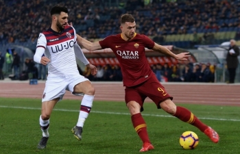 Xem trực tiếp Roma vs Bologna (Serie A), 2h45 ngày 8/2