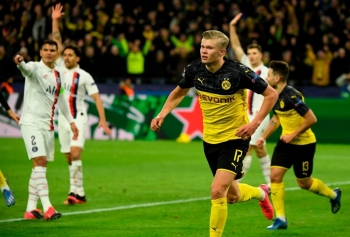 Haaland giúp Dortmund hạ PSG