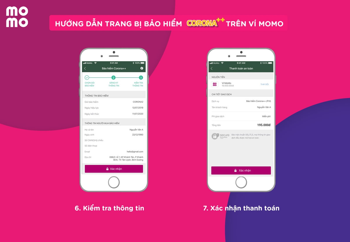 Trang bị Bảo hiểm Corona++ cùng Ví MoMo: Bảo vệ cả năm, an tâm mùa dịch với quyền lợi 100 triệu