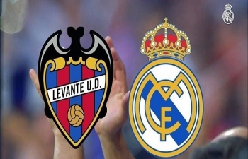 Xem trực tiếp Levante vs Real Madrid ở đâu?