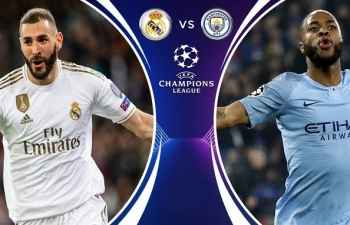 Link xem trực tiếp Real Madrid vs Man City (Cup C1 Châu Âu), 3h ngày 27/2