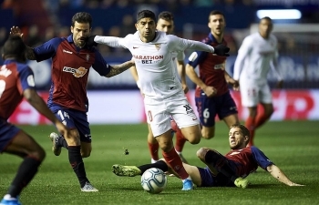Xem trực tiếp Sevilla vs Osasuna (La Liga), 18h ngày 1/3