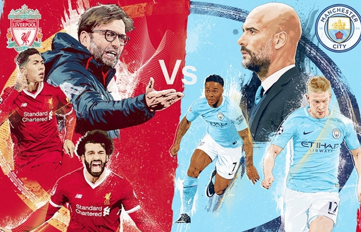 Xem trực tiếp bóng đá Liverpool vs Man City ở đâu?