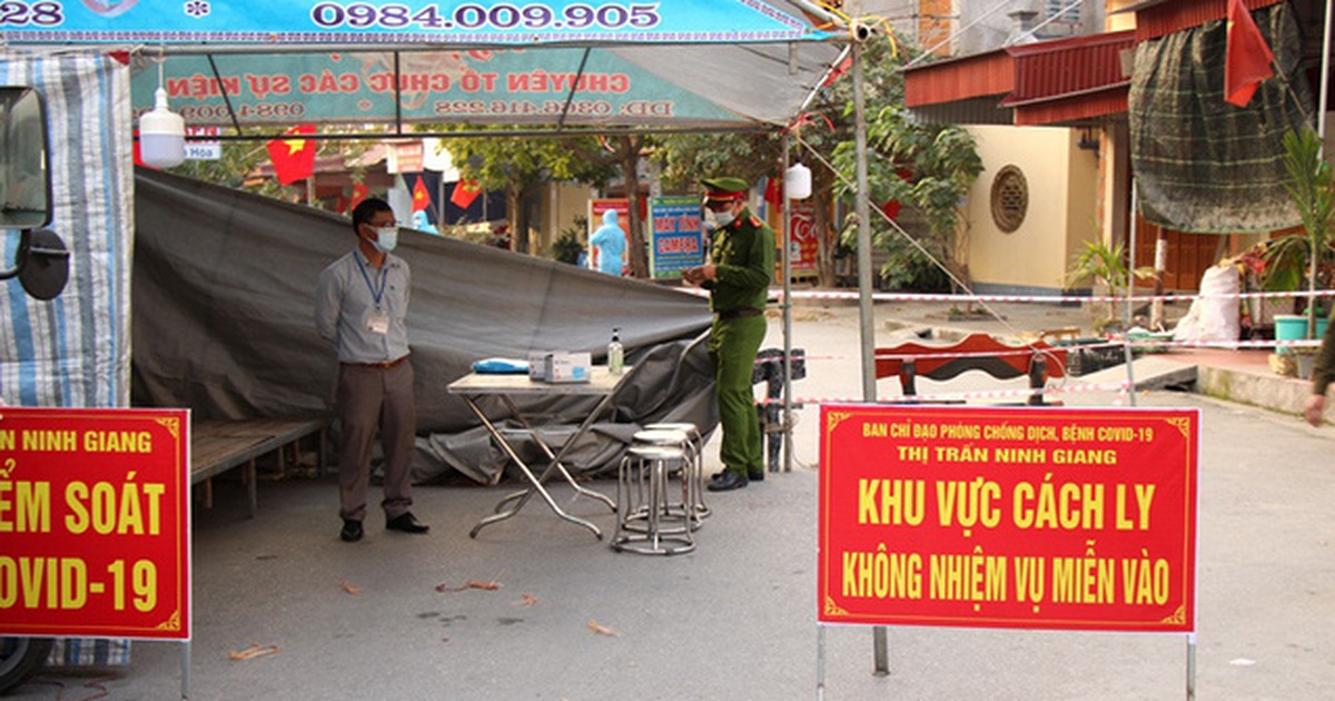 Kết thúc thời gian cách ly y tế các khu dân cư huyện Nam sách và Ninh Giang