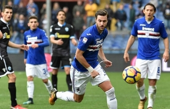 Link xem trực tiếp Sampdoria vs Atalanta (Serie A), 18h30 ngày 28/2