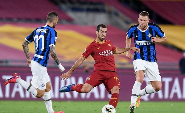 Link xem trực tiếp Inter vs AS Roma (Cup Quốc gia Ý), 3h ngày 9/2