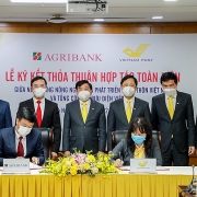 Agribank và Vietnam Post ký kết thỏa thuận hợp tác toàn diện