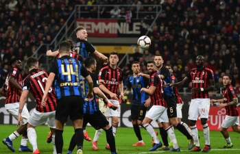 Link xem trực tiếp AC Milan vs Inter (Bán kết Cup Quốc gia Ý), 3h ngày 1/3