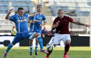 Xem trực tiếp bóng đá AS Roma vs Empoli (Serie A), 2h30 ngày 12/3