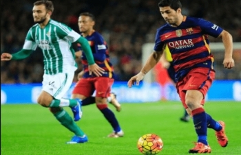 Xem trực tiếp bóng đá Betis vs Barcelona (La Liga), 2h45 ngày 18/3