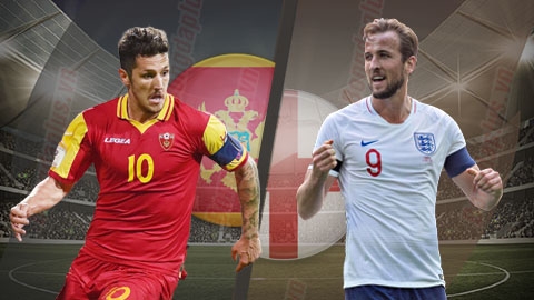 Xem trực tiếp bóng đá Montenegro vs Anh (Vòng loại EURO 2020), 2h45 ngày 26/3