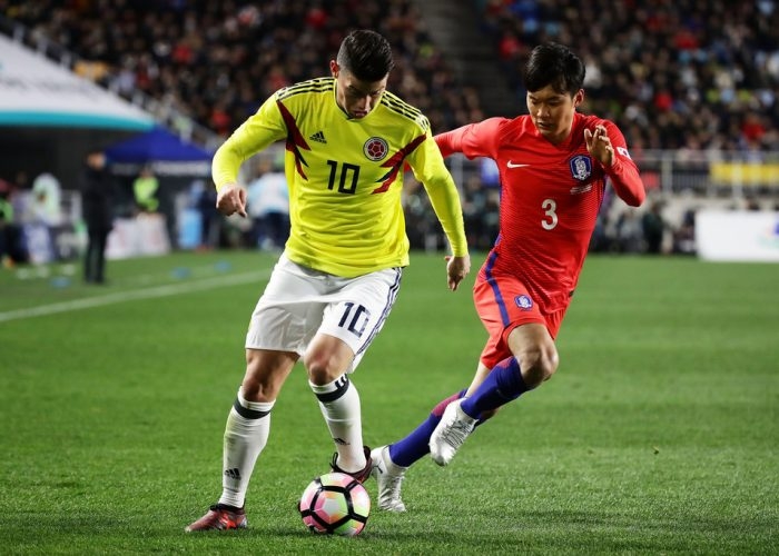 Xem trực tiếp bóng đá Hàn Quốc vs Colombia (Giao hữu), 18h ngày 26/3