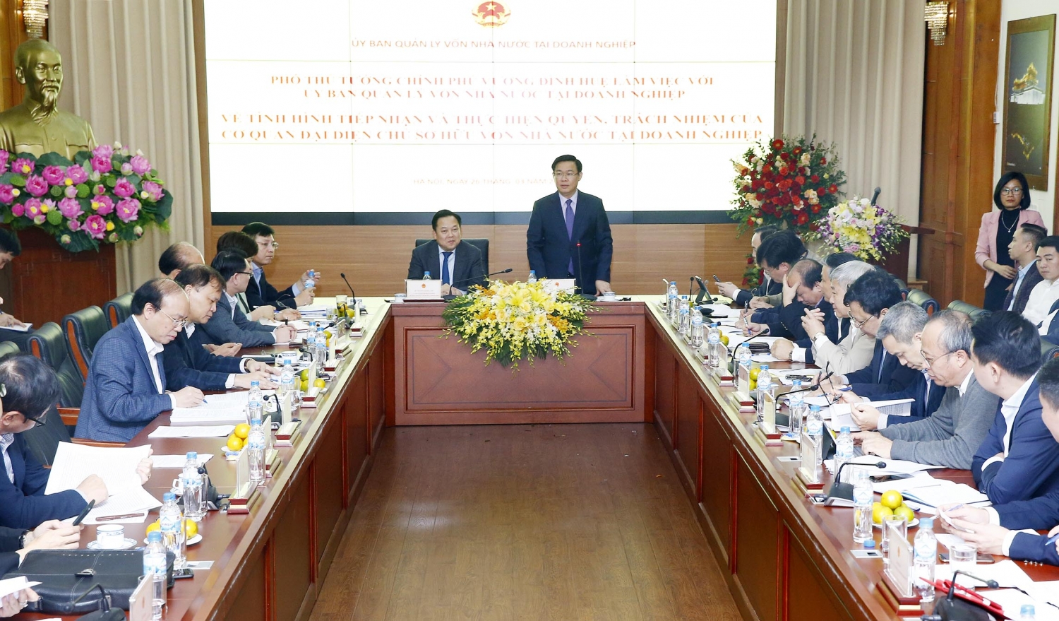 Phó Thủ tướng Vương Đình Huệ chỉ ra cái khó của Uỷ ban Quản lý vốn nhà nước tại doanh nghiệp