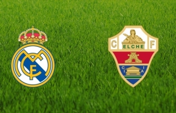 Xem trực tiếp Real Madrid vs Elche ở đâu?
