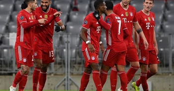 Thắng chung cuộc Lazio 6-2, Bayern Munich tiến vào tứ kết Champions League