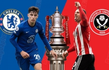 Link xem trực tiếp Chelsea vs Sheffield (Cup FA), 20h30 ngày 21/3