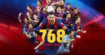 Messi lập kỷ lục vĩ đại trong ngày tỏa sáng rực rỡ