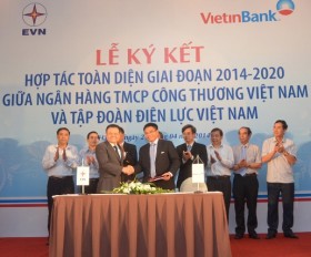 EVN và Vietinbank ký kết thỏa thuận hợp tác toàn diện