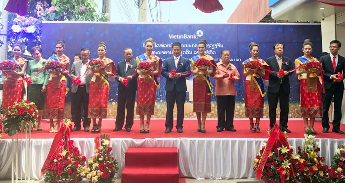 VietinBank Lào khai trương Phòng giao dịch Vientiane
