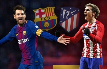 Link xem trực tiếp bóng đá Barcelona vs Atletico Madrid (La Liga), 1h45 ngày 7/4