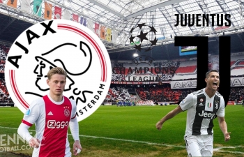 Xem trực tiếp bóng đá Ajax vs Juventus (Tứ kết C1 châu Âu), 2h ngày 11/4