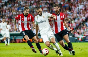 Xem trực tiếp bóng đá Real Madrid vs Athletic Bilbao (La Liga), 21h15 ngày 21/4