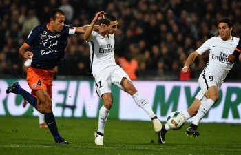 Link xem trực tiếp bóng đá Montpellier vs PSG (Ligue 1), 0h ngày 1/5