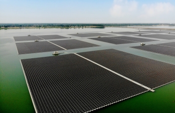 LONGi cung cấp 100MW mô – đun năng lượng cao tại nhà máy năng lượng mặt trời nổi đầu tiên của Tập đoàn điện lực Đại Đường (China Datang)