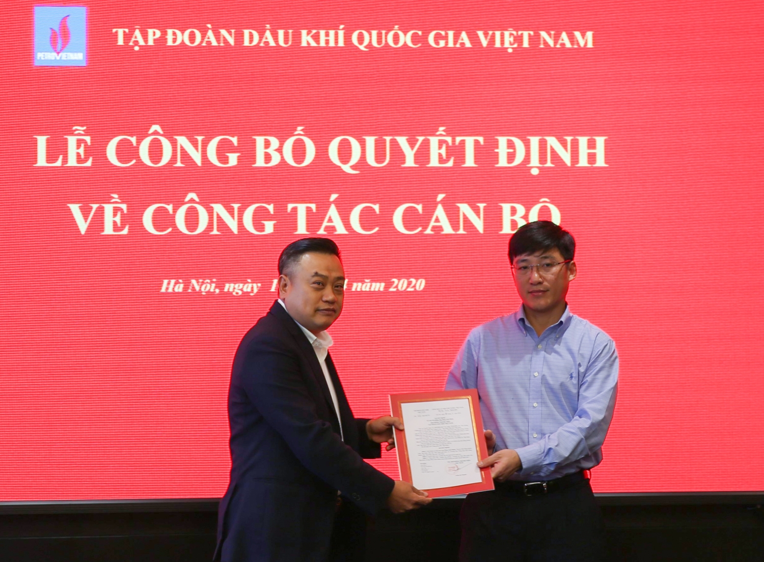 Bổ nhiệm lãnh đạo Ban Tổng hợp Tập đoàn Dầu khí Việt Nam