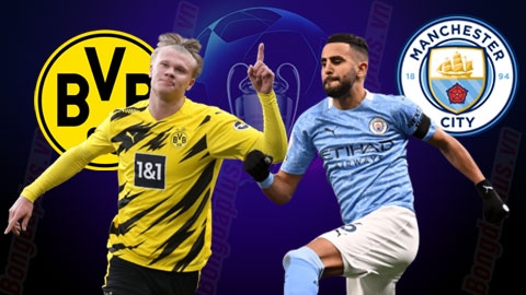 Xem trực tiếp Dortmund vs Man City ở đâu?